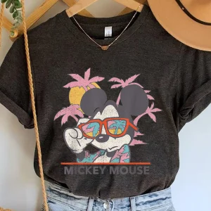 Personalized Mickey Mouse & Friends Portrait T-Shirt