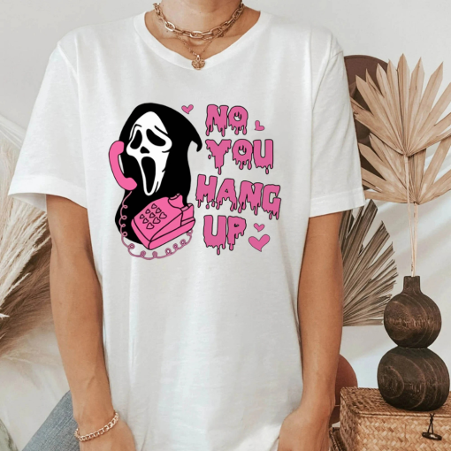 Halloween Ghostface Sweatshirt: Horror Shirt & Costume-5