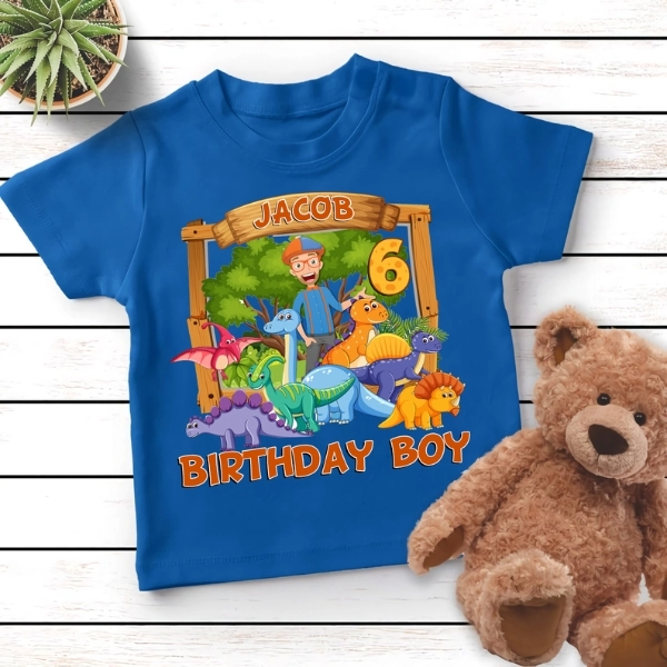 The 10 Best Blippi Birthday Shirt Customization Options For Kids