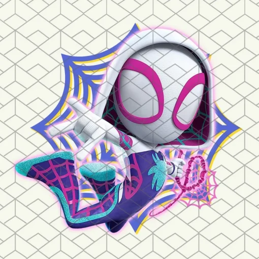 Ghost Spider png, Spidey and His Amazing Friends png, birthday png