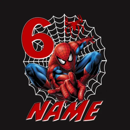 Spiderman Birthday png - Boy's Spiderman Birthday png