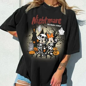 Halloween Shirt Collection: Nightmare on Main Street, Spooky Season, Trick or Treat!