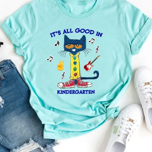 I'm Ready To Crush Shirt, Pete The Cat Shirt, Back To School Shirt, First Day Of School Shirt, Pete The Cat Birthday Shirt, Teacher Shirt-1-2