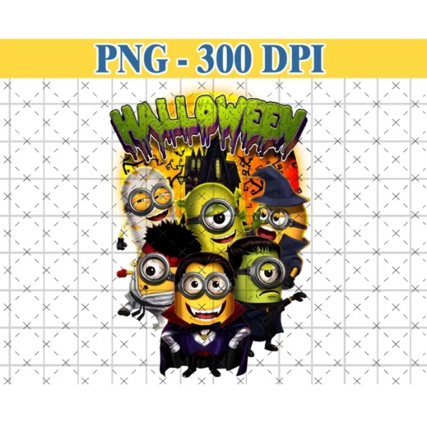 Boo-tiful Minions Halloween - Digital Copy