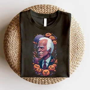 Biden Halloween Shirt, Purple Flowers Shirt