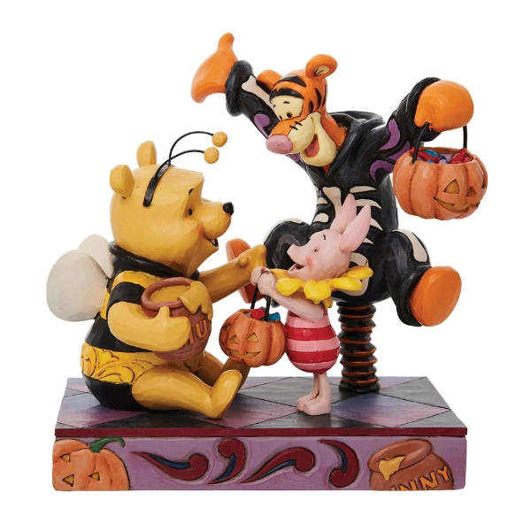 Jim Shore Disney Winnie the Pooh and Friends Halloween Figurine