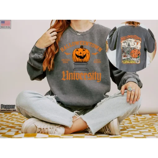 Halloweentown University Comfort Colors Sweatshirt