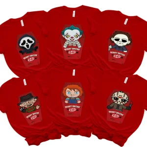 Kitkat Horror Halloween Costumes Shirt-2