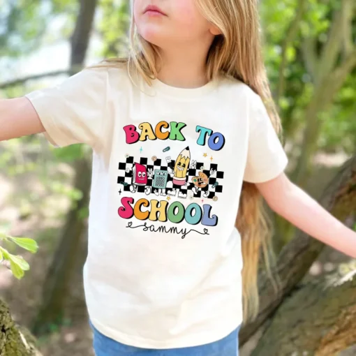 Rollin Into Kindergarten Png, Kindergarten Skating Toddler Tee, Roller Skate School Kids Shirt, back to school png, digital download-4