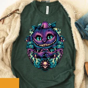 Disney Alice In Wonderland Cheshire Cat Shirt