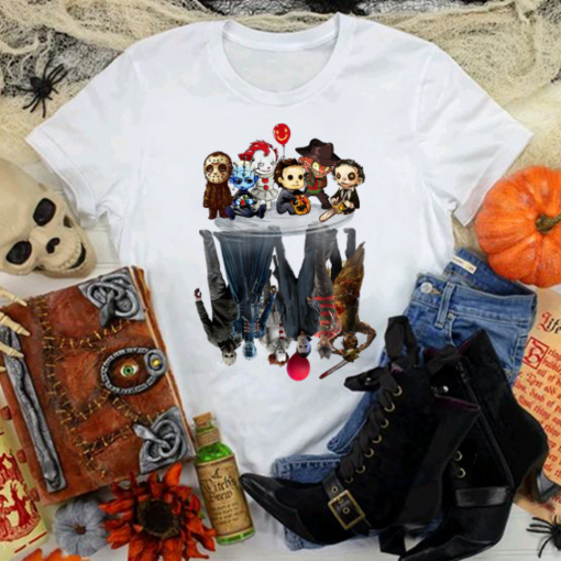 Ghostface Halloween Shirt: Horror Movie Characters Tee & Gift-2