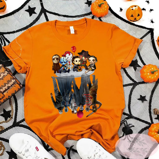 Ghostface Halloween Shirt: Horror Movie Characters Tee & Gift-1