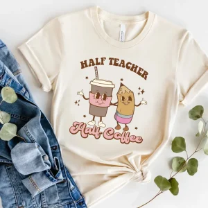 Teacher Appreciation Shirt: Happy First Day of School-1