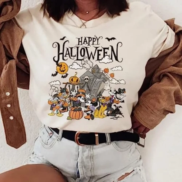 Vintage Disney Happy Halloween Shirts