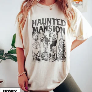 Comfort Colors® Vintage The Haunted Mansion shirt