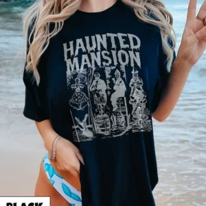 Comfort Colors® Vintage The Haunted Mansion shirt-1