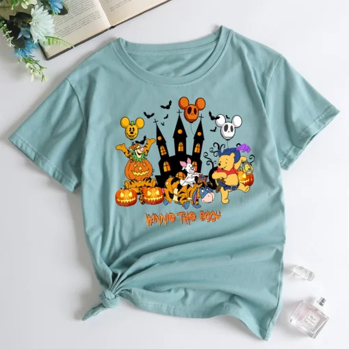 Halloween Shirt: Vintage Winnie The Pooh Gift, Fall & Fun!-1