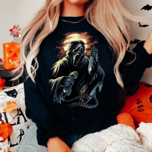 Halloween Shirt: Vintage Scream Horror Party Gift