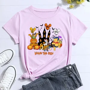 Halloween Shirt: Vintage Winnie The Pooh Gift, Fall & Fun!-4