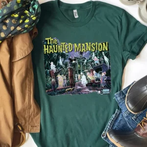 Haunted Mansion Retro Comfort Colors Shirt-2