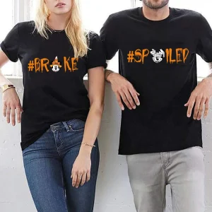 Disney Mickey Halloween Shirts: Not So Scary Couple Edition-1