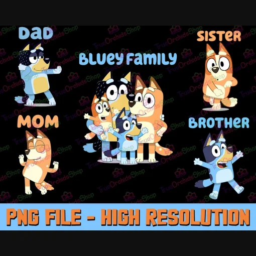 Bluey Dad Bluey Mom - Bluey's Dad and Bluey's Mom