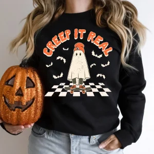 Halloween Disney Shirt, Vintage Ghost, Witch, Fall Sweatshirt