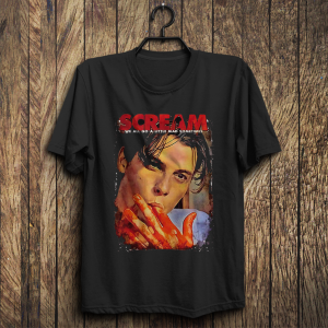 Halloween Shirt: Vintage Ghostface Scream Movie Tee