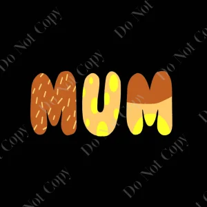 Bluey Mom png, Bingo Mum Instant Download