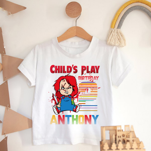 Childs Play Chucky Inspired Birthday Shirt, Chucky Family Shirt-2