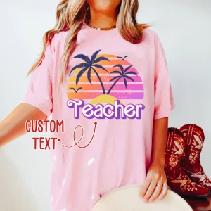 Retro Elementary Teacher Shirt, Retro Teacher Shirt Retro, Cute Teacher Shirt for Teacher Teams, Gift For Her