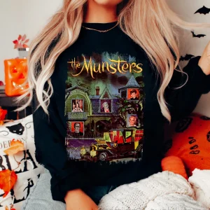 Halloween Shirt Collection: Munster, Frankenstein, Horror Movie Tees & Hoodies-1