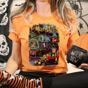 Halloween Shirt Collection: Munster, Frankenstein, Horror Movie Tees & Hoodies-2