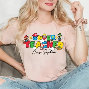 Super Teacher T-Shirt-3