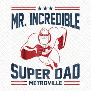 Incredibles Dad Png, The Incredibles Mr Super Dad Metroville Png