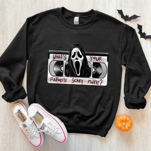 Ghostface Halloween Shirt: Scary Movie Fun with a Twist!
