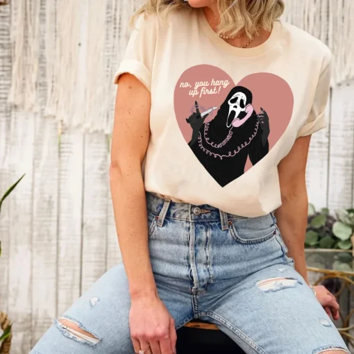 "Scream Movie Sweatshirt" - A sweatshirt inspired by the Scream movie