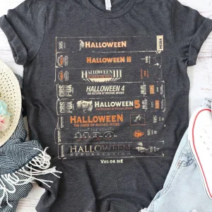 Halloween Shirt: Michael Myers Horror Movies Tee