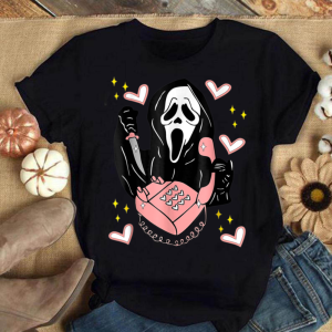 Ghostface Calling Halloween Funny, Scream You Hang Up T-Shirt
