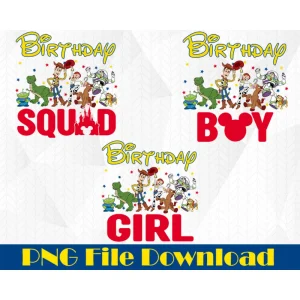 Bundle Birthday Girl PNG, Birthday Boy Png, Family Matching Birthday Png, Birthday Squad Png, Birthday Matching Png, Birthday Crew Png