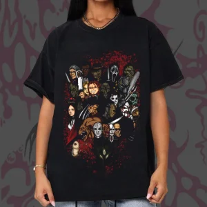 Horror Movie Characters Shirt
