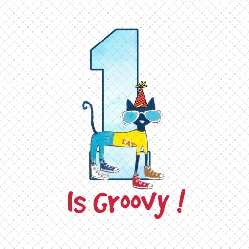 Personalized Pete The Cat Birthday Png, Custom Digital Download