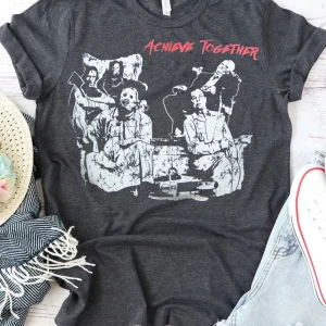 Horror Texas Chainsaw Massacre T-Shirt-1