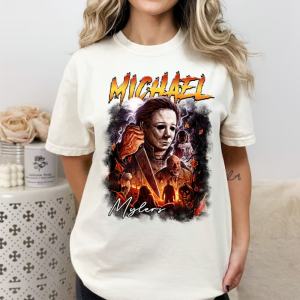 Vintage Michael Myers Halloween Shirt-2