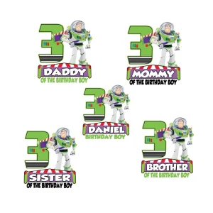 Personalize Buzz Lightyear Toy Story Birthday Png, Toy Story Birthday Png, To Infinity And Beyond Png, Birthday Gifts, Family Gifts