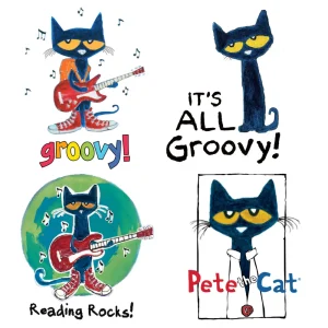 Pete The Cat Back To Schoo Png, Reading Is Groovy Png, cat lover png, Reading Books Png, Teacher Back To School, Groovy Png