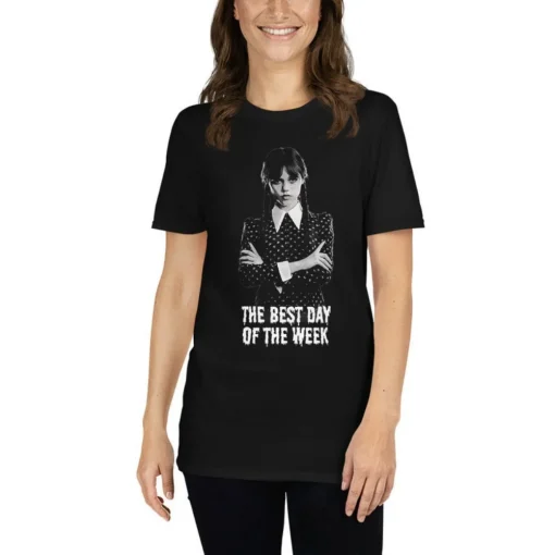 Halloween Shirt | Wednesday Addams | Best Day of the Week | Funny Gift-1