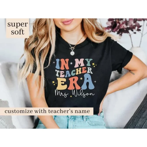 Back to School in My Teacher Era: A Shirt for the Teacher Who Is an Inspiration