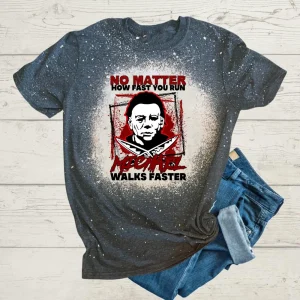 Michael Myers Halloween Bloody Bleached Shirt