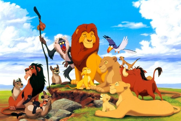Cartoon Movie-Themed The Lion King